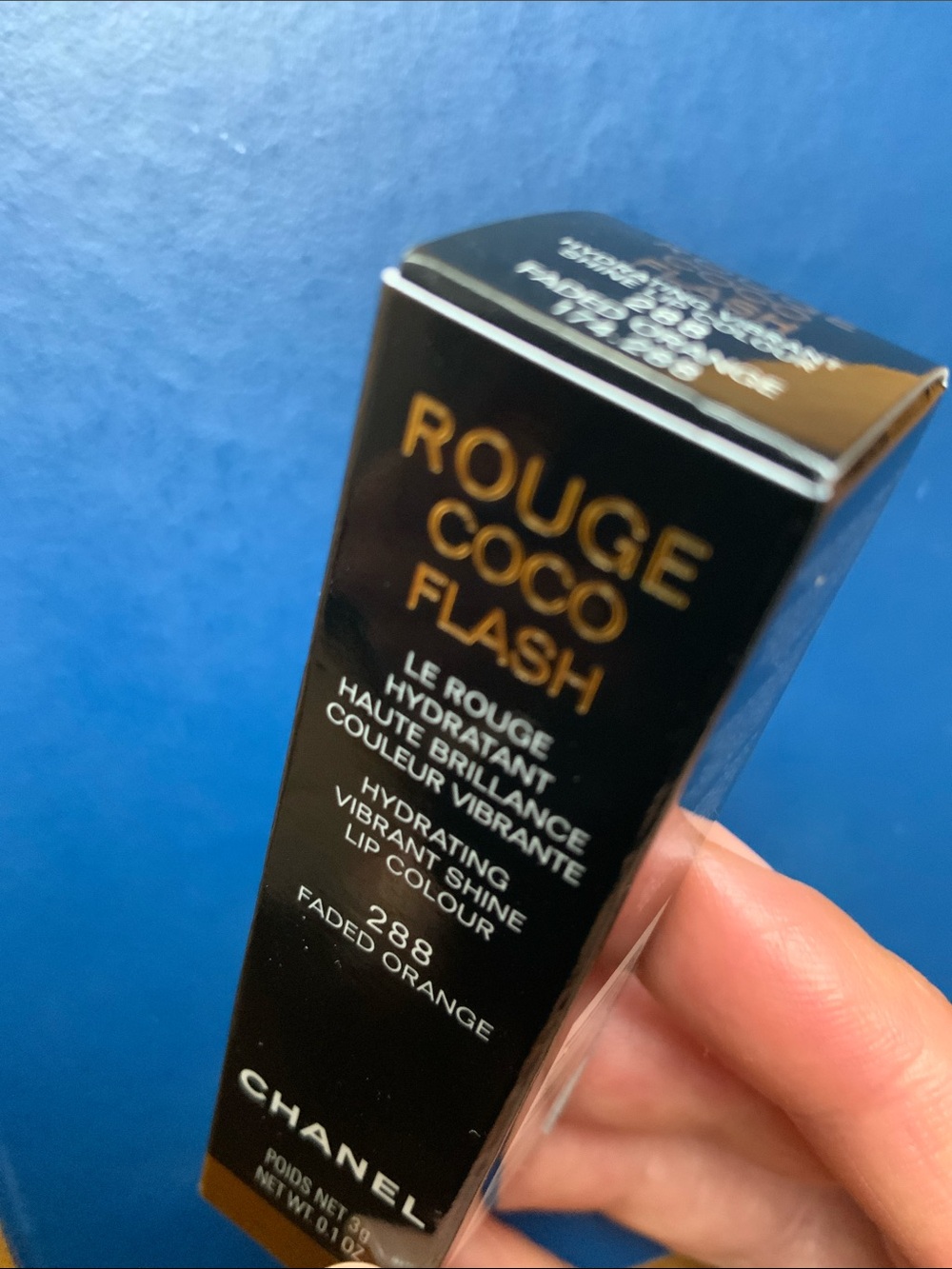 LIMITED EDITION Chanel ROUGE COCO FLASH #288 Faded Orange